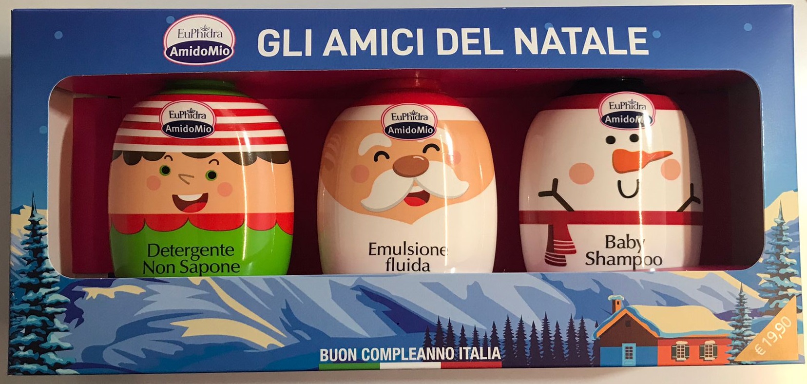 EUPHIDRA GLI AMICI DEL NATALE COFANETTO